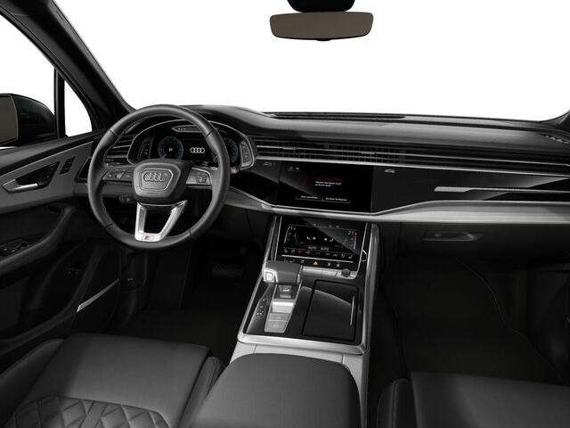 Audi Q7 55 TFSI e quattro Pro Line S 394 PK · Assist. pakket Tour + City · B&O Premium 3D · Glazen panoramadak · Geheugenfunctie voorstoelen