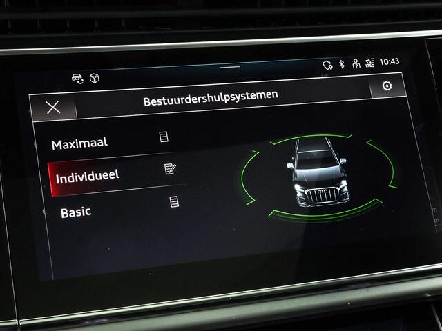 Audi Q7 55 TFSIe 380pk Tiptronic Quattro S Line · Panoramdak · Trekhaak · Leder · 360 Camera · Luchtvering · Elek. Achterklep · Massage · Stoelkoeling · 22'' Inch ·