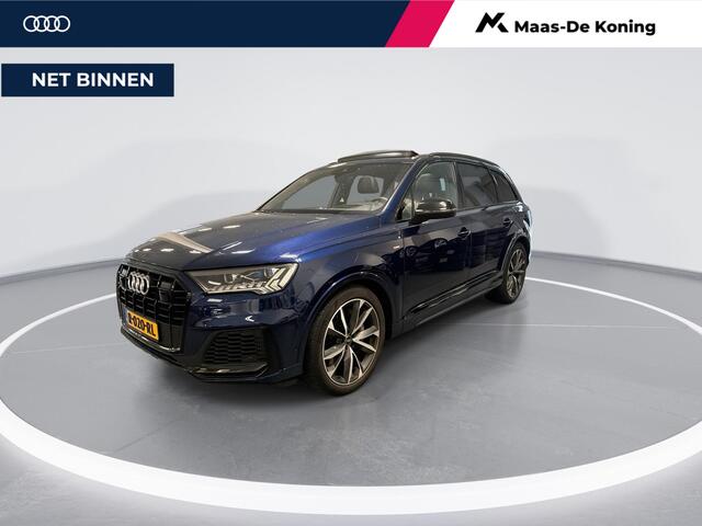 Audi Q7 60 TFSIe 456pk Quattro Pro Line S Competition · Panoramadak · Luchtvering · Inklap. Trekhaak · B&O Sound · Head-Up Display · Laser Matrix LED · Garantie t/m 28-06-2026 of 100.000km