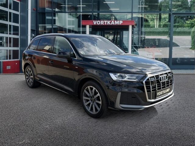 Audi Q7 3.0 TDI QUATTRO S LINE TREKHAAK/LUCHTVERING/360CAM/ELEK-KLEP/ACC/HUD