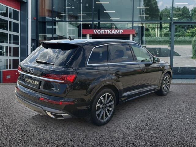 Audi Q7 3.0 TDI QUATTRO S LINE TREKHAAK/LUCHTVERING/360CAM/ELEK-KLEP/ACC/HUD