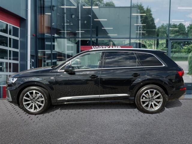 Audi Q7 3.0 TDI QUATTRO S LINE TREKHAAK/LUCHTVERING/360CAM/ELEK-KLEP/ACC/HUD