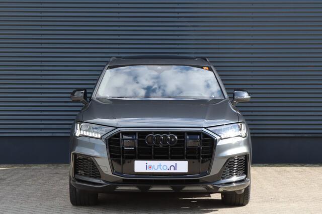 Audi Q7 60 TFSI e quattro 456pk S-Line Competition Pano/B&O Advanced/Alcantara hemel/360/Keyless/Servo/Valcona Leder/Sfeer/Nachtzicht