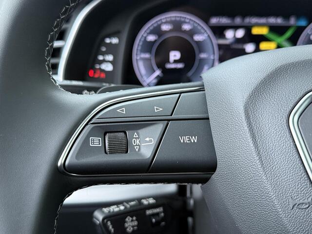 Audi Q7 Pro Line Advanced 55 TFSI e 394 PK | Bang & Olufsen 3D-sound | Stoelverkoeling | Trekhaak | Stuurwielverwarming | Panoramadak | Sfeerverlichting | Led-Verlichting | Luchtvering | Memory Seats | Leder |