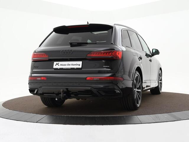 Audi Q7 55 TFSIe 381pk Tiptronic Quattro Pro Line S · SOH 97,2% · Panoramadak · 360 Camera · Luchtvering · Elek. Trekhaak · B&O Sound · Leder Valcona · Elek. Stoelen + Geheugen Bestuurder · 21'' Inch ·