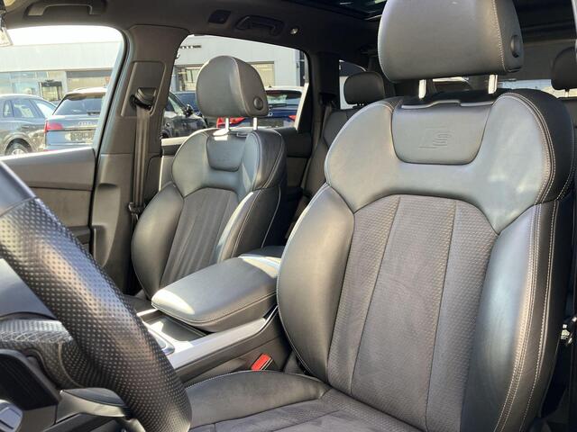 Audi Q7 55 TFSIe 280kW/381PK quattro S Line · Panoramadak · Trekhaak · Luchtvering · 360gr camera · Dodehoeksensor · 21'' · Servosluiting · Adaptive Cruise Control ·