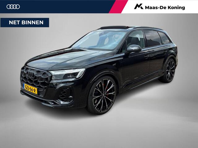 Audi Q7 55 TFSIe 394pk Tiptronic Quattro Pro Line S · Panoramadak · Luchtvering · Wegklapbare Trekhaak · Leder · Bang & Olfusen · Massage · Stoelventilatie · 360 Camera · Alarmklasse 3+5 · 22'' Inch · Garantie t/m 06-01-2029 of 100.000km