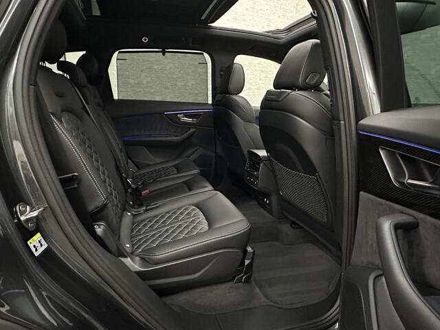 Audi Q7 50 TDI 7-Persoons S-Line | RS Leder | 360 Camera | Trekhaak | ACC | Panorama | B&O Sound | Head-Up | 73426,= Ex btw | Soft-Close | Matrix-LED | 4-Zone Clima | Stoelverwarming V+A | Keyless-Entry | Standkachel | Luchtvering | Tour-Pakket | Memory | Sfeerve