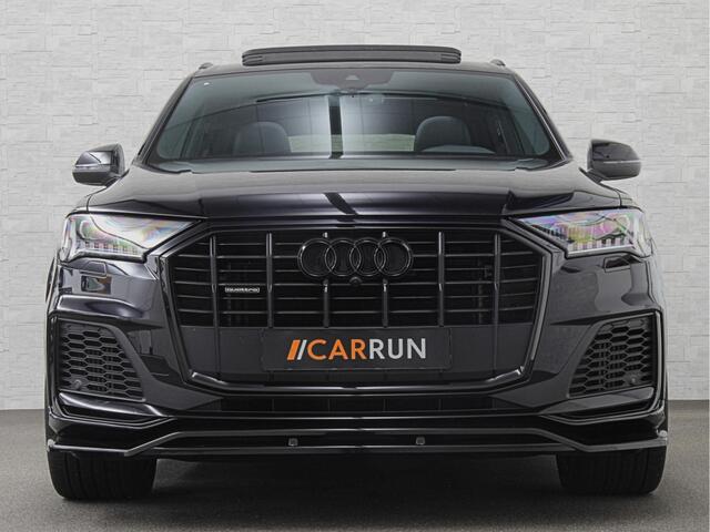 Audi Q7 50 TDI 7-Persoons S-Line | RS Leder | 360 Camera | Trekhaak | ACC | Panorama | B&O Sound | Head-Up | 73426,= Ex btw | Soft-Close | Matrix-LED | 4-Zone Clima | Stoelverwarming V+A | Keyless-Entry | Standkachel | Luchtvering | Tour-Pakket | Memory | Sfeerve