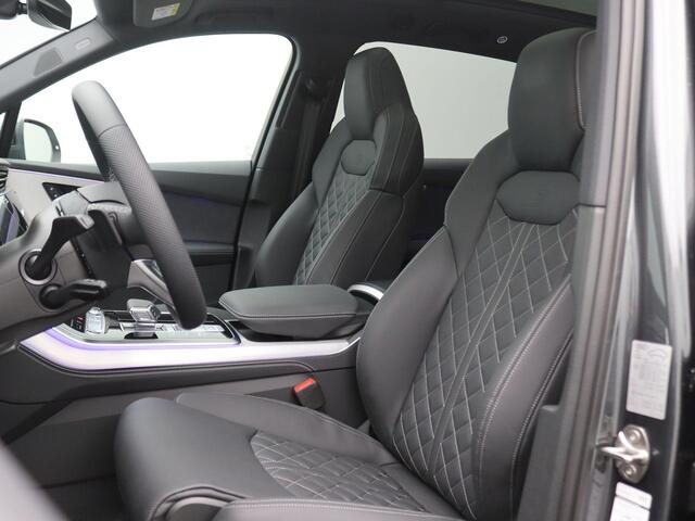 Audi Q7 55 TFSI e quattro Pro Line S 394PK Aut. Panoramadak, Trekhaak, S-Line, Luchtvering, Achterasbesturing, Tour Pakket, Side Assist, Servosluiting, Elektr. Achterklep, 360gr. Camera, Memorystoel, 22" LM Velgen