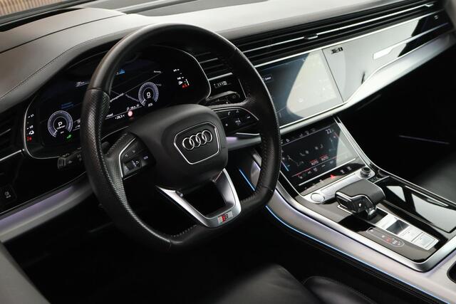 Audi Q7 60 TFSI e 462pk quattro S-Line Competition Trekhaak Camera Leder Laser LED Luchtvering HUD Bose Virtual Cockpit Navigatie