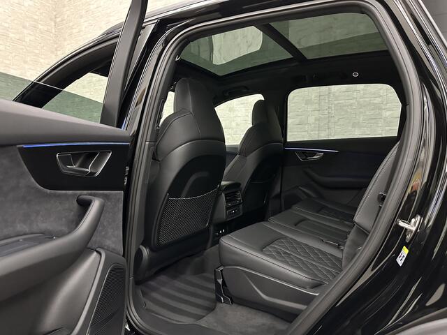Audi Q7 60e 489pk S Competition RS-Seats | Carbon in/exterieur | B&O | Panorama | 360 Camera | Soft-Close | Head-Up | 88350,= ex btw | ACC | Matrix-LED | Keyless-Entry | Lane & Side assist | Stuurwielverwarming | Alarm | 22" Audi Sport | Leder op Dashboard | Ri
