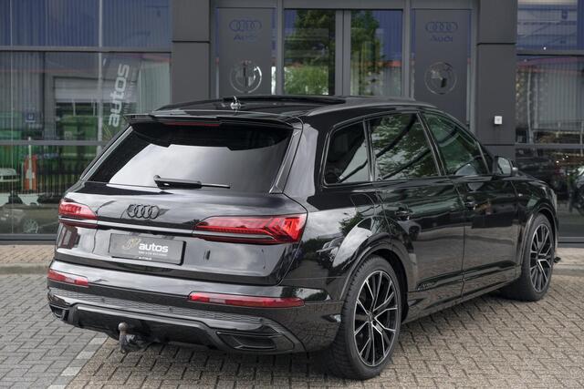 Audi Q7 60 TFSIe 455pk Competition Panoramadak RS-stoelen Trekhaak *SOH 87%* Laser led Softclose NLauto