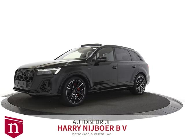 Audi Q7 60 TFSI e quattro Pro Line S Competition Panoramadak | HD Matrix LED | Bang & Olufsen | Massage-/ventilatiestoelen | Vierwielbesturing | Trekhaak | Luchtvering