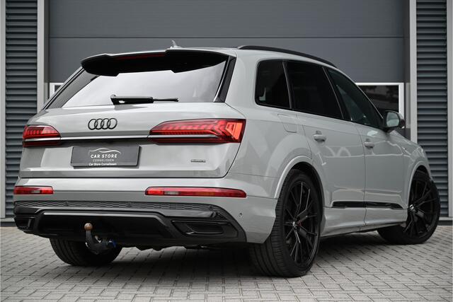 Audi Q7 55 TFSI e QUATTRO / PANO / LED MATRIX / 360 CAMERA / MEMORY / ACC / SFEERVERLICHTING / TREKHAAK / NARDO GREY / NL AUTO