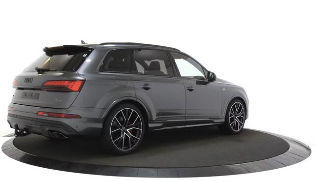 Audi Q7 60 TFSI e quattro Pro Line S Competition Panoramadak | HD Matrix LED | Bang & Olufsen | Massage-/ventilatiestoelen | Vierwielbesturing | Trekhaak | Luchtvering
