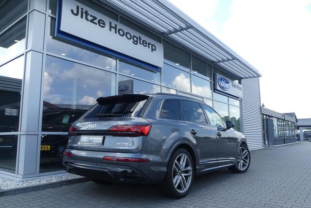 Audi Q7 55 TFSI e quattro Pro Line S ELEKT. TREKHAAK (3.500KG), LUCHTVERING, PANO, WINTER PACK, ADAPT. CRUISE, CLIMA, NAVI, CAMERA, PDC V&A, APPLE CARPLAY/ANDROID AUTO, BLIS, KEYLESS, B&O, ELEKT. ACHTERKLEP, ELEKT. STOELEN, 64.341KM