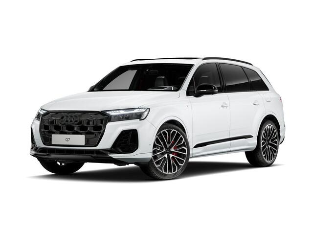 Audi Q7 60 TFSI e quattro Pro Line S Competition 490pk | Komt half augustus binnen | Panoramadak | Wegklapbare trekhaak | Stoelventilatie/massage voorin | HD-matrix-led, laserlicht | Digitale oled-achterlichten | Bang & Olufsen Premium 3D | Leder Valcona S-logo