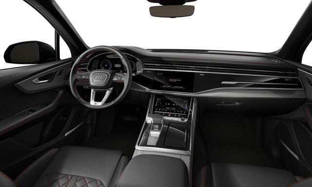 Audi Q7 60 TFSI e quattro Pro Line S Competition | Panoramadak | Lederen bekleding 'Valcona' | Nachtzichtassistent | Trekhaak | Vielwielbesturing | Bang & Olufsen | Softclose |
