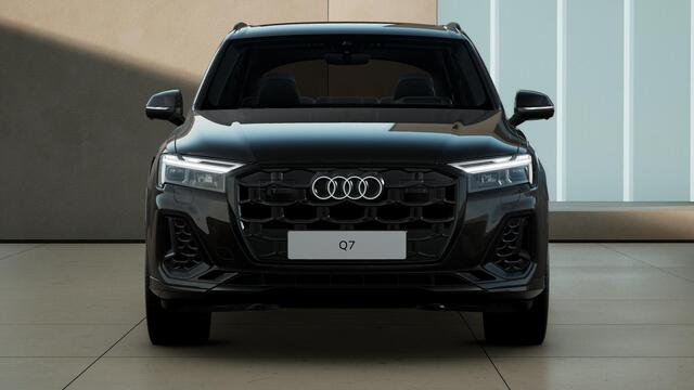 Audi Q7 55 TFSI e 394PK quattro Pro Line S | Panoramadak | Head-Up | Trekhaak | Ambient-Light | Zwart-Optiek | Top-View | Comfort-Sleutel | Memory-Bestuurderstoel | Stoelverwarming voor+achter | Leder |