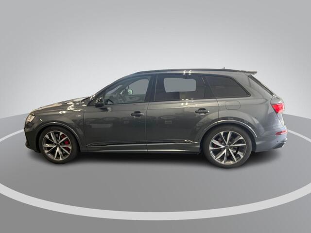 Audi Q7 60 TFSIe 462pk S-tronic Quattro Pro Line S Comp. · 360 Camera · Leder Valcona · Inklap. Trekhaak · B&O Sound · Keyless · Elek. Stoelen + Geheugen Bestuurder ·