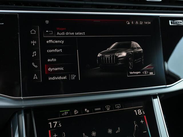 Audi Q7 55 TFSI e quattro Pro Line Advanced | Luchtvering | 360 Camera | HUD | Bose | Memory Seats | Adaptieve Cruise | Ambiance Verlichting | Stoel + Stuurverwarming | Matrix-Led |