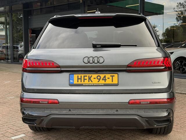 Audi Q7 60 TFSI e quattro Pro Line S Competition LUCHTVERING | LEDER | AWD | 360 GRADEN CAMERA | MATRIX KOPLAPEN | ELEKTRISCH VERSTELBARE STOELEN | STOELVERWARMING | STUURVERWARMING | HEAD-UP DISPLAY| PANORAMADAK | NAVIGATIE | LED | DODEHOEK DETECTIE | APPLE CARPLAY / ANDROID AUTO | ADAPTIEVE CRUISECONTROL |