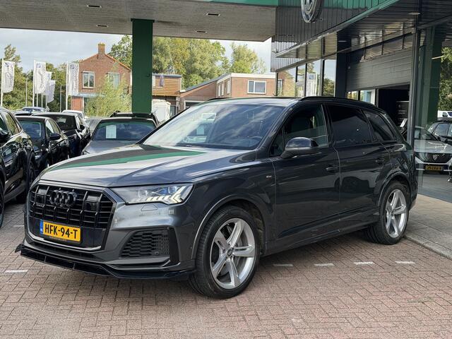 Audi Q7 60 TFSI e quattro Pro Line S Competition LUCHTVERING | LEDER | AWD | 360 GRADEN CAMERA | MATRIX KOPLAPEN | ELEKTRISCH VERSTELBARE STOELEN | STOELVERWARMING | STUURVERWARMING | HEAD-UP DISPLAY| PANORAMADAK | NAVIGATIE | LED | DODEHOEK DETECTIE | APPLE CARPLAY / ANDROID AUTO | ADAPTIEVE CRUISECONTROL |