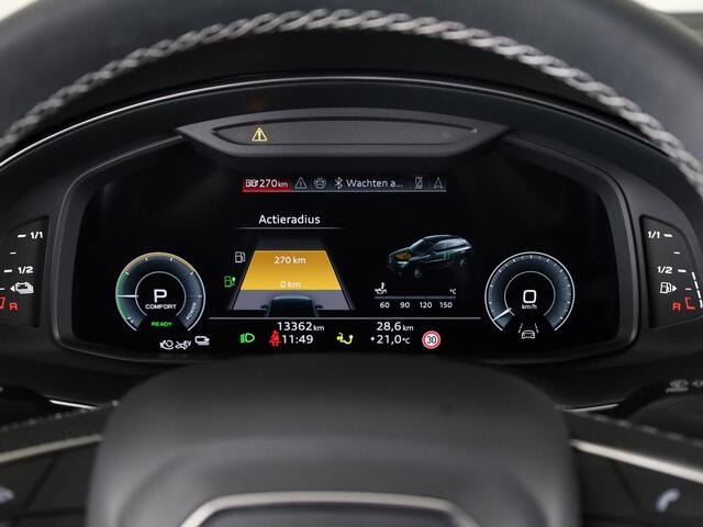 Audi Q7 55 TFSI e quattro Pro Line S 394 pk S-tronic | Verlengde garantie | Navigatie | Panoramadak | Elektr. trekhaak | Laserlicht | Luchtvering | Lederen bekleding | B&O Soundsystem | Vierwielbesturing |