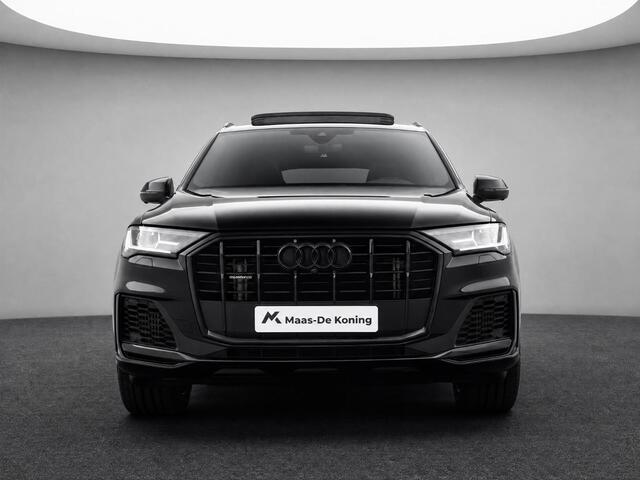 Audi Q7 55 TFSIe 381pk Quattro Pro Line S Panoramadak · Trekhaak · Luchtvering · B&O · Leder Valcona · Elek. Stoelen + Geheugen Bestuurder · 21'' Inch · 360 Camera · SOH 97,2% · EXTRA INRUILKORTING ·
