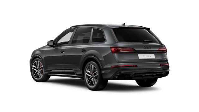 Audi Q7 55 TFSI e quattro Pro Line Advanced Panoramadak - Head up - Parkeerassistent - Servosluiting - Comfort interieurvoorverwarming - Hemel in stof zwart - Achterbank plus - Elektrisch verstelbare stoelen -