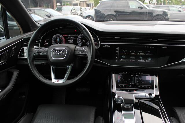 Audi Q7 60 TFSI e quattro Competition / SoH 91,5% / Trekhaak / Panoramadak / 360Camera / Head-up / Softclose / Luchtvering / 22'' / Keyless / Matrix LED / Carbon intr. / Stoelventilatie+Verwarming / Stuurverwarming / Bose / Dodeh