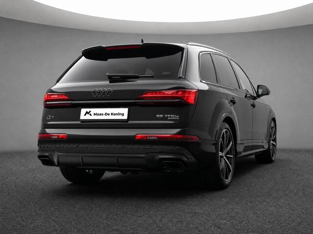 Audi Q7 55 TFSI e quattro Pro Line S 394 PK ·Leder bekleding · Assistentie. plus, remote park · Head-Up display · Glazen panorama dak · Bang & Olufsen