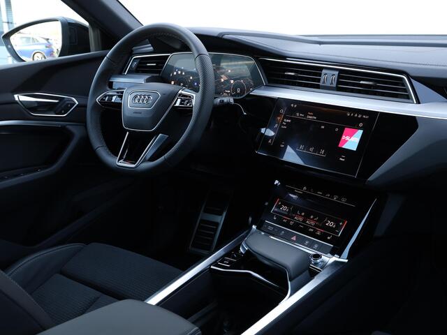 Audi Q8 e-tron 50 quattro S Edition 95 kWh 360° camera | Head-Up | Stoelverwarming | Navi | Adaptieve Cruise | Keyless