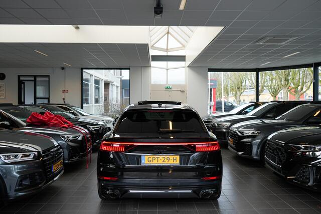 Audi Q8 55 TFSI e Quattro | PANO | SQ8 | 3X S-LINE | SFEER | 360 CAMERA | LUCHTVERING