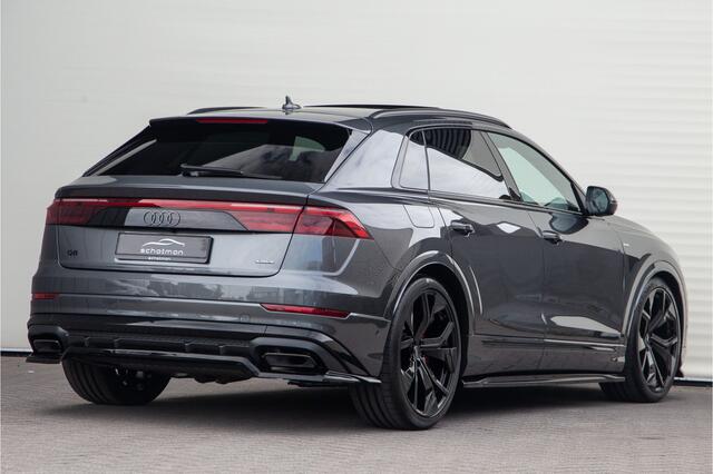Audi Q8 60 TFSI e quattro Competition Pano, Aero-pack, RS stoelen, Carbon, 23"