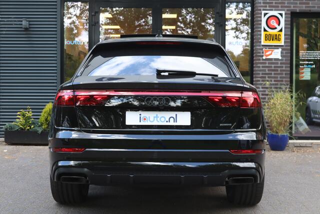 Audi Q8 60 TFSI e quattro Pro Line S Competition Laser-Matrix/Pano/4wiel/B&O/360/RS-stoel/Design Red/Luchtvering/Keyless/Head-up/Trekhaak