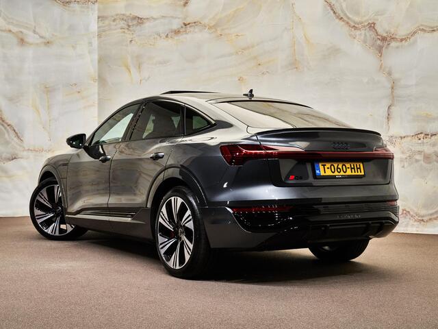 Audi Q8 Sportback e-tron 55 Quattro S Edition, 22", S Sportstoelen, pano, luchtv., matrix-LED, 360-camera, HUD, memory, ACC, keyless, leder, privacy