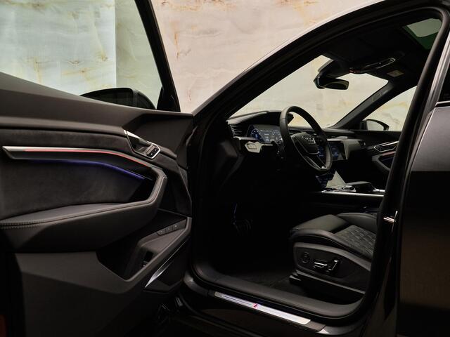 Audi Q8 Sportback e-tron 55 Quattro S Edition, 22", S Sportstoelen, pano, luchtv., matrix-LED, 360-camera, HUD, memory, ACC, keyless, leder, privacy