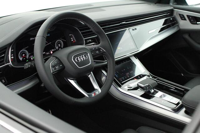 Audi Q8 60 TFSI e 490pk quattro Pro Line S Competition Trekhaak 360Camera Leder Head-Up B&O Laser Led Luchtvering Keyless Massage Panoramadak Navigatie