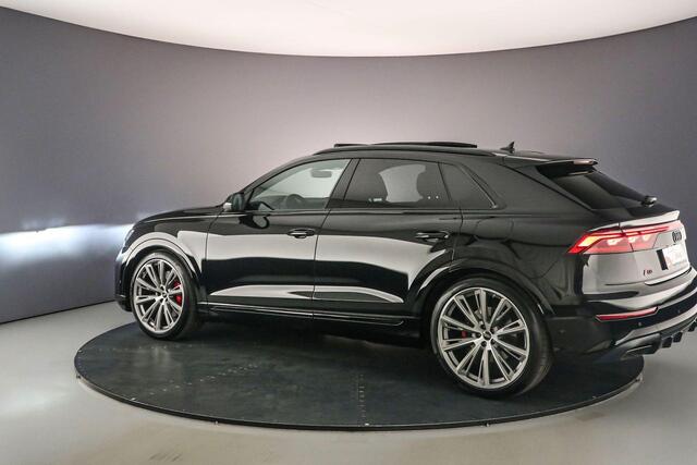 Audi Q8 55 TFSI e quattro Pro Line S | B&O | Pano | Nachtzicht | Adapt. Cruise | 23 inch | Adapt. Onderstel | Rood Stiksel | Trekhaak | S -Line |