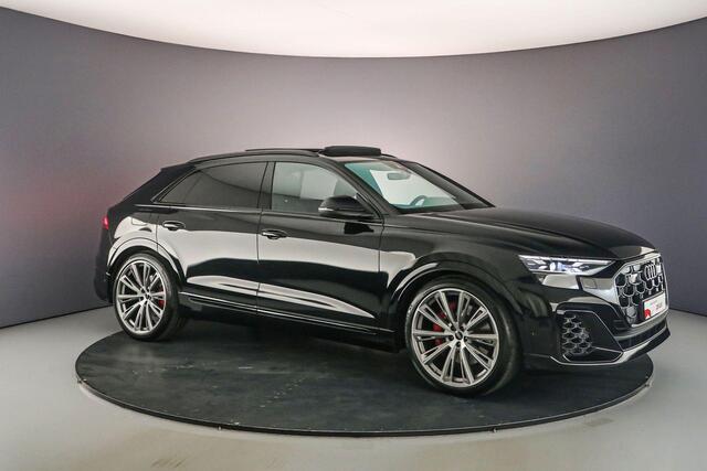 Audi Q8 55 TFSI e quattro Pro Line S | B&O | Pano | Nachtzicht | Adapt. Cruise | 23 inch | Adapt. Onderstel | Rood Stiksel | Trekhaak | S -Line |