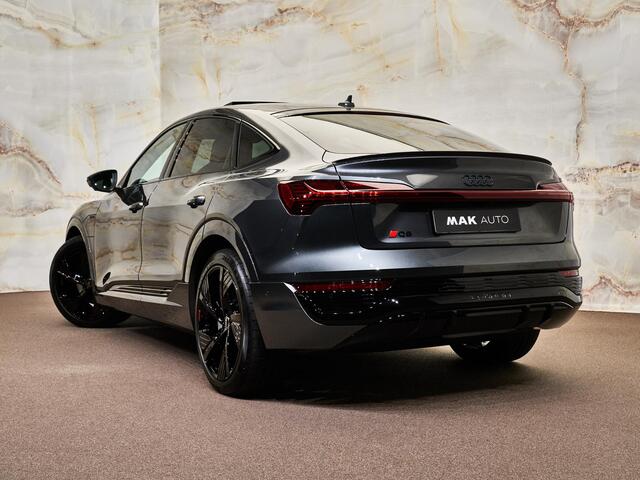 Audi Q8 Sportback e-tron 55 Quattro S Edition, 22", pano, S Sportstoelen, luchtv., 360 camera, memory, keyless, ACC, privacy