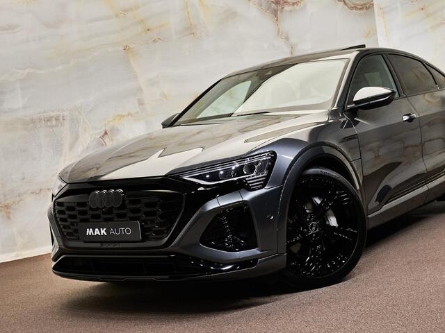 Audi Q8 Sportback e-tron 55 Quattro S Edition, 22", pano, S Sportstoelen, luchtv., 360 camera, memory, keyless, ACC, privacy