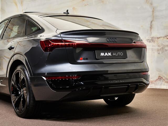Audi Q8 Sportback e-tron 55 Quattro S Edition, 22", pano, S Sportstoelen, luchtv., 360 camera, memory, keyless, ACC, privacy