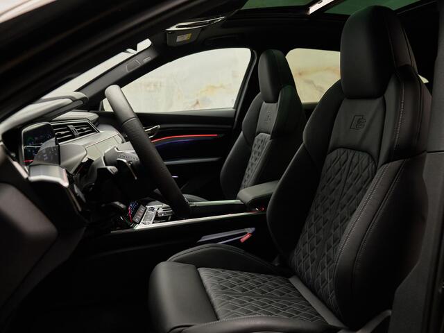 Audi Q8 Sportback e-tron 55 Quattro S Edition, 22", pano, S Sportstoelen, luchtv., 360 camera, memory, keyless, ACC, privacy