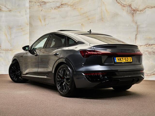 Audi Q8 Sportback e-tron 55 Quattro S Edition, pano, S Sportstoelen, 21", B&O, luchtv., memory, carbon, keyless, ACC, privacy