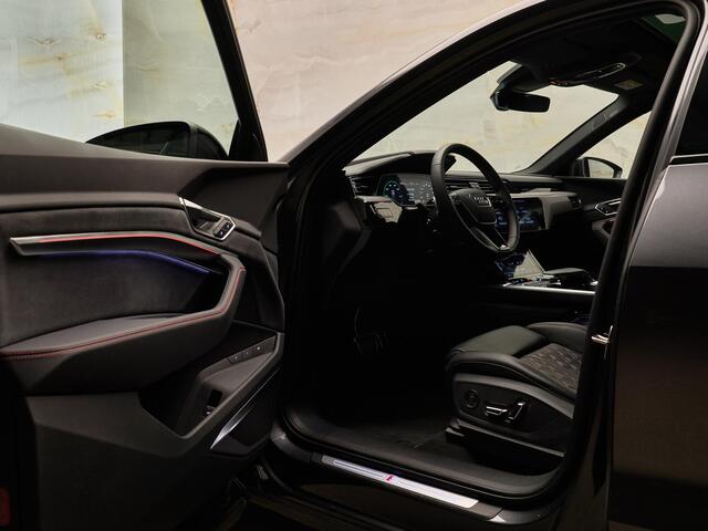 Audi Q8 Sportback e-tron 55 Quattro S Edition, pano, S Sportstoelen, 21", B&O, luchtv., memory, carbon, keyless, ACC, privacy