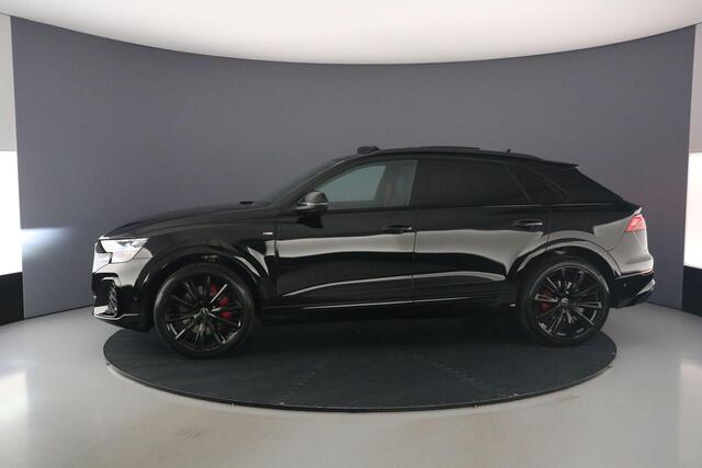 Audi Q8 55 TFSI e Pro Line S | Pano |B&O | RS Rood | Head Up 23 inch | Tour/City | Trekhaak |