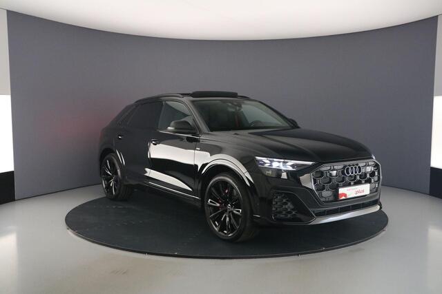 Audi Q8 55 TFSI e Pro Line S | Pano |B&O | RS Rood | Head Up 23 inch | Tour/City | Trekhaak |